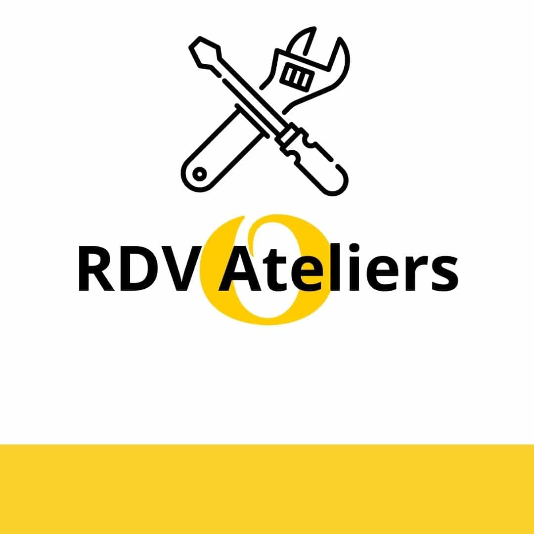 Logo RDV atelier pour entretien et mécanique toutes marques